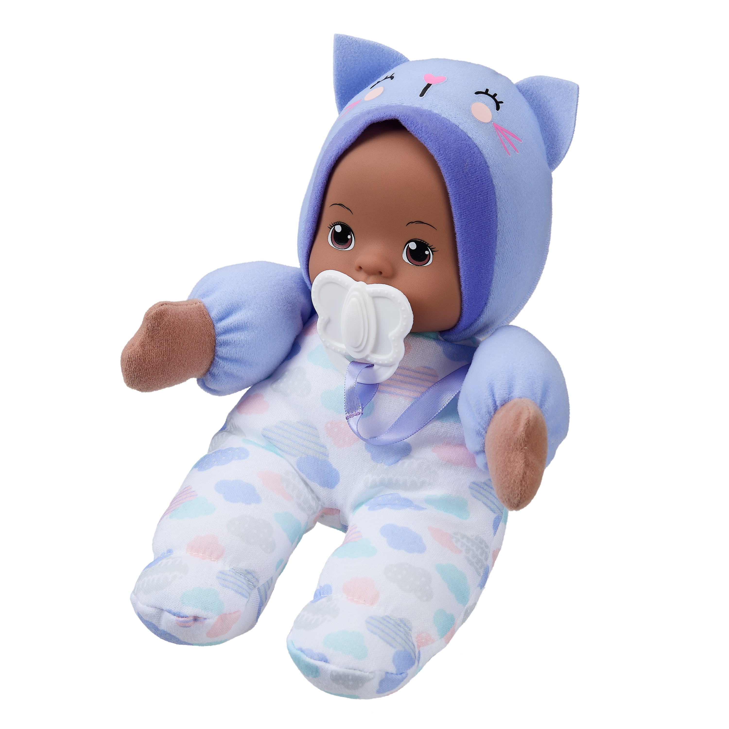 My Sweet Love 10" Soft Baby Doll, Dark Skin Tone, Styles May Vary