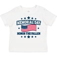 thumbnail image 3 of Inktastic Memorial Day Honor the Fallen with American Flag Boys or Girls Toddler T-Shirt, 3 of 5