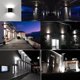 thumbnail image 4 of Lámpara LED colgante de pared para dormitorio luz moderna y sencilla Wdftyju de 2 piezas 7W 220V duradera de larga duración creativa para pasillo escalera, 4 of 9