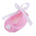 thumbnail image 3 of Zapatos De Satén De Baile De Ballet Para 18 " Doll White SM SunniMix American Dolls Shoes, 3 of 8