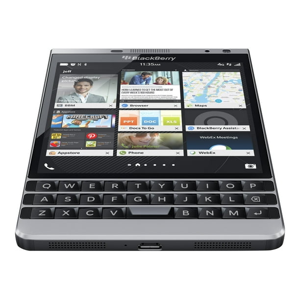 スマートフォン本体 BlackBerry Passport 32GB|3GB BlackBerry - Passport with 32GB Memory Cell Phone (Unlocked