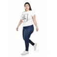 thumbnail image 2 of Playera "No One Cares" Roman Fashion /Tallas Extras, 9001-5 (Blanco) blanco 38, 2 of 5