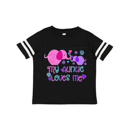 

Inktastic My Auntie Loves Me- Cute Elephants Gift Toddler Boy or Toddler Girl T-Shirt
