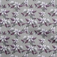 thumbnail image 1 of oneOone Silk Tabby Gray Fabric Floral Diy Clothing Quilting Fabric Print Fabric By Yard 42 Inch Wide, 1 of 5