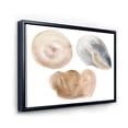 thumbnail image 3 of Holiday Set With Abstract Beige and Blue Circle Spot 32 in x 24 in Framed Painting Canvas Art Print, by Designart, 3 of 5