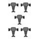thumbnail image 2 of Soporte para teléfono para automóvil sweethay Gravity Linkage negro 5piezas, 2 of 6