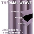 thumbnail image 3 of Max Energy Saving Max Blackout Curtain Panels, Cozy and Elegance, 3 of 8