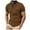 Z12-Brown, variant on Polo Shirts for Men Slim Fit Basic Tee Button Collar Print Golf Polo Shirts Relaxed Fit Outdoor Casual Casual Golf Shirts,Yellow,XXXL