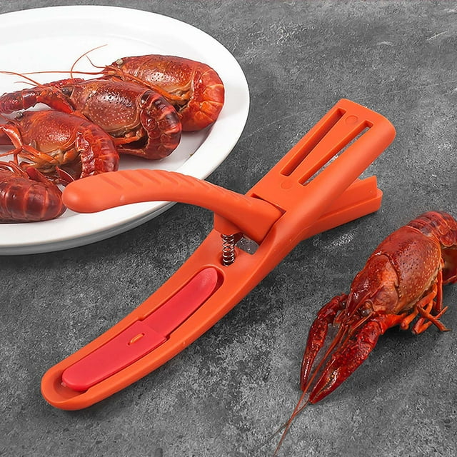 Food Clips - Crawfish Tail Peeler and Sheller for Easy Skin Removal 2025 Functional Seafood Tool for and Prep