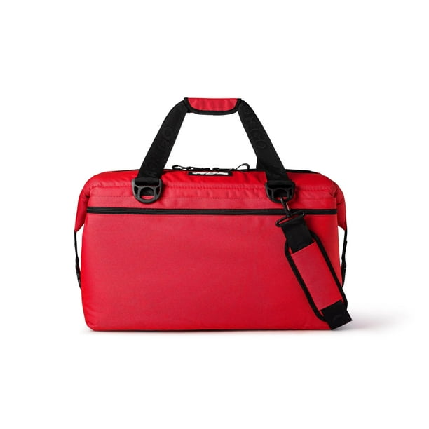 Bolsa térmica AO Coolers Original, con lados blandos, 48 latas, roja
