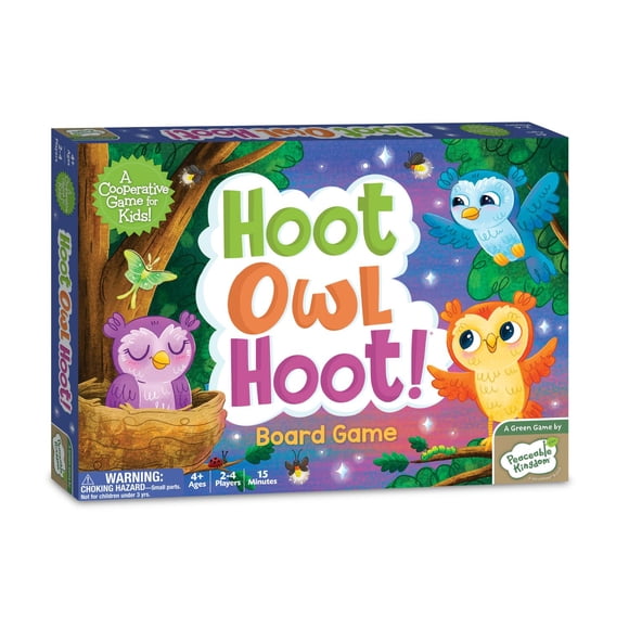 Juego de combinación de colores Peaceable Kingdom Hoot Owl Hoot 4+