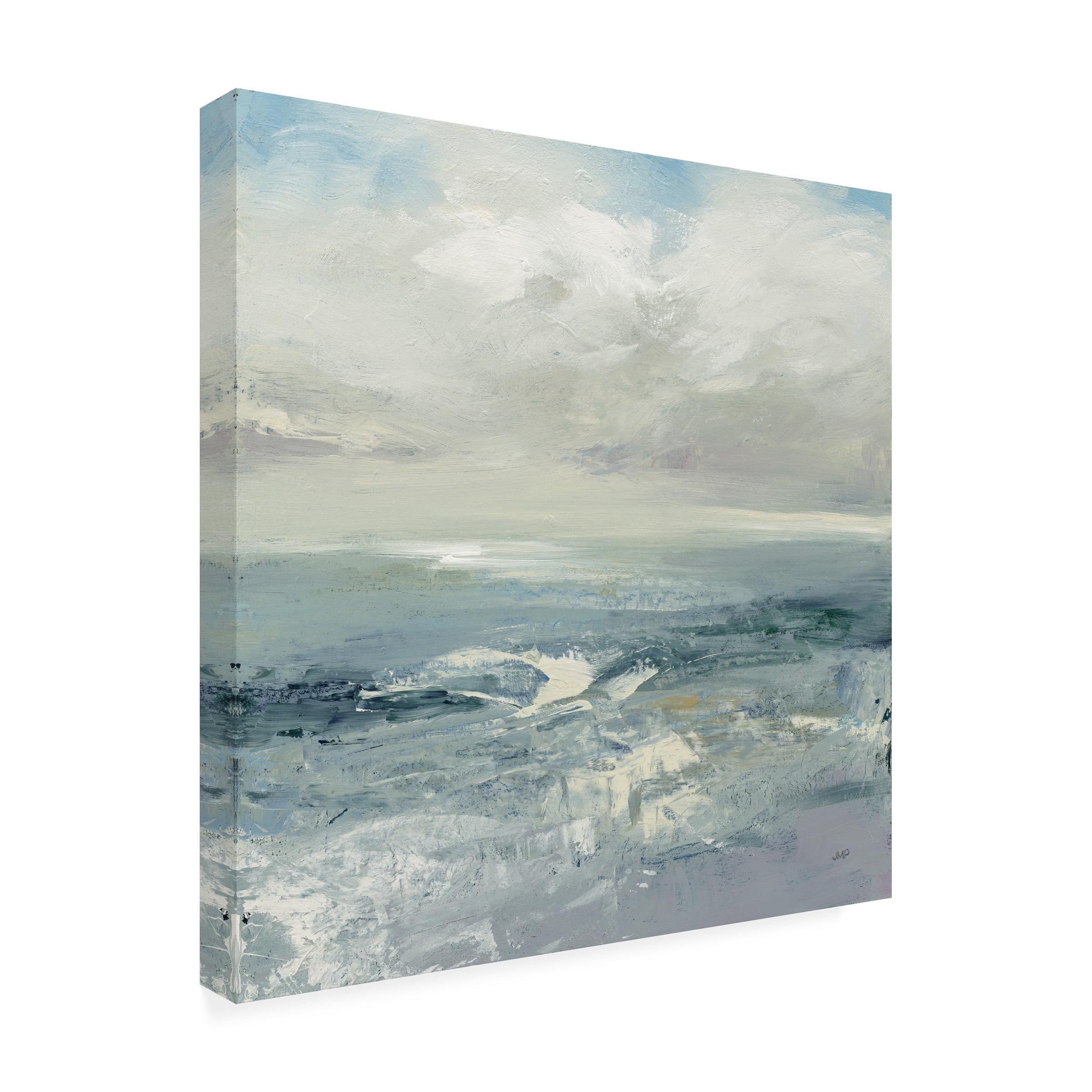 Trademark Fine Art 'Waves Abstract' Canvas Art by Julia Purinton