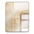 thumbnail image 1 of Espejo Rectangular GRAVITA Con Marco DE Aluminio Negro Mate 60x80cm, 1 of 6
