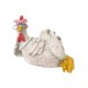 thumbnail image 1 of Estatua de pollo de buenos días Escultura de pollo Detalles vívidos Adorno decorativo Gallina, 1 of 9