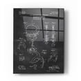 thumbnail image 1 of Epic Art 'Handcuffs Blueprint Patent Chalkboard' Acrylic Glass Wall Art, 24"x36", 1 of 3