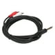 thumbnail image 5 of Cable de audio RCA macho a doble RCA macho de 6,35 mm, adaptador de audio de 1,5 m, cable divisor, 5 of 10