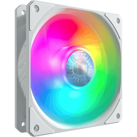UPC: 0884102079337 | Cooler Master SickleFlow 120 V2 Addressable RGB Fan (White Edition  3 in 1 with ARGB LED Controller) – 120mm Square Frame Fan  Air Balance Curve Blade Design  PWM Control for PC Case & Liquid Radiator