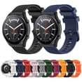 thumbnail image 5 of Colorful Silicone Watchband Carbon Fiber Pattern Strap Bracelet Wristband 22mm for Xiaomi Watch S1, 5 of 8
