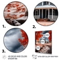 thumbnail image 3 of Designart "Farmhouse Red And Grey euphony II" Landscape & Nature Floater Framed Canvas Print, 3 of 7