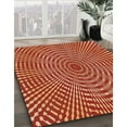 thumbnail image 2 of Ahgly Company Indoor Rectangle Patterned Carrot Orange Area Rugs, 7' x 10', 2 of 6