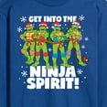 thumbnail image 3 of Teenage Muntant Ninja Turtles - Get Into The Ninja Spirit - Men's Long Sleeve T-Shirt, 3 of 5