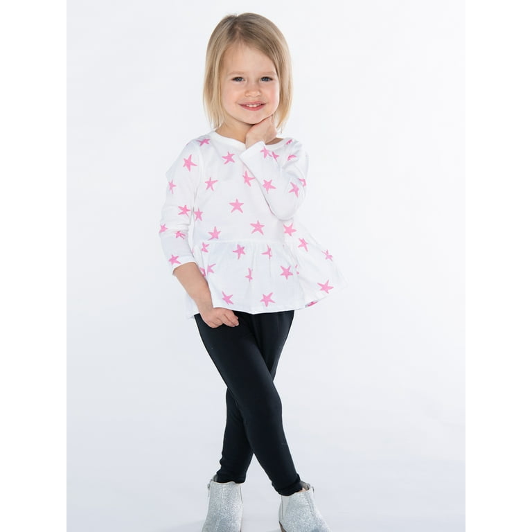 Little Star Baby Toddler Girl 3Pk Leggings Size Newborn 5T