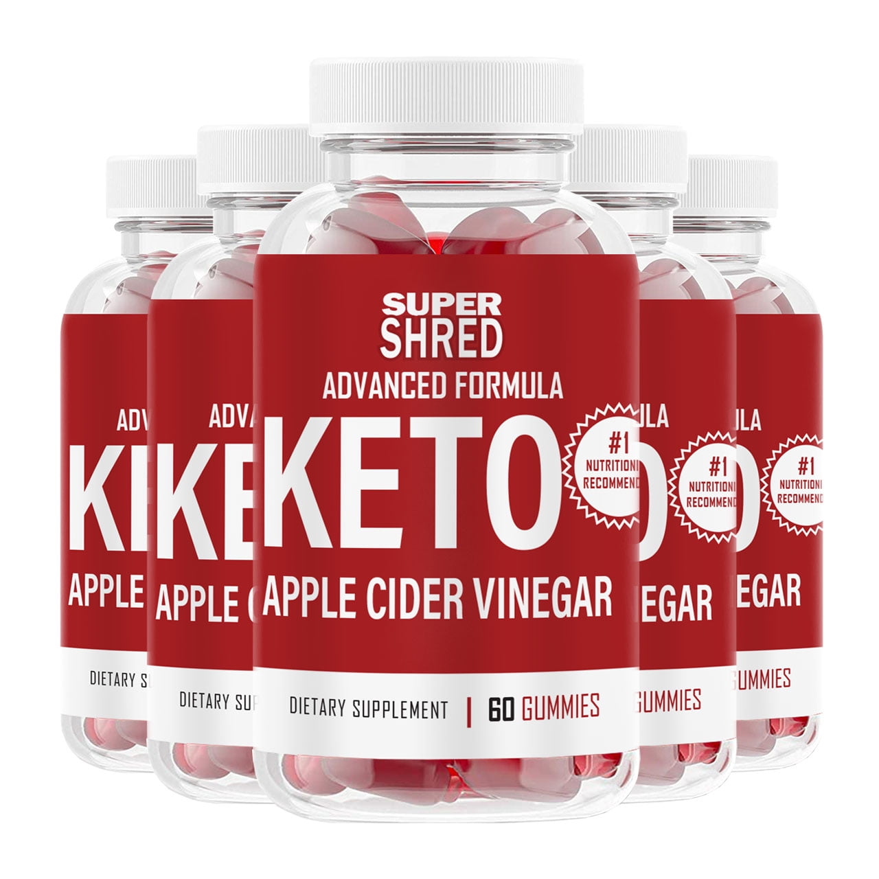 Buy 5Pack Super Shred, Super Shred Keto ACV, Ketogenic Apple Cider