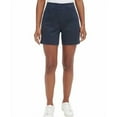 thumbnail image 2 of Nautica Jeans Ladies' Size Small (6) Pull-On Shorts, Navy, 2 of 3