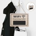 thumbnail image 4 of Wifi Sign Wifi Password Sign Wood Door Sign Wifi Password Pendant for Door, 4 of 4