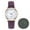 Purple, variant on Jacenvly 2024 New Watch Batteries Ladies Diamond-Studded Luminous Retro Female Watch Belt Quartz Watch Smart Watch Black