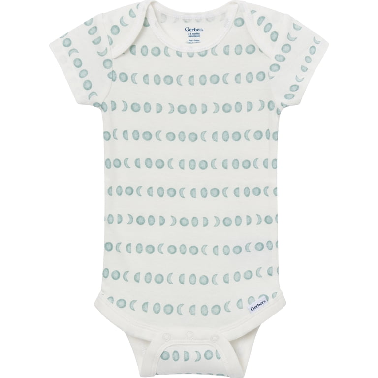 Gerber Baby Short-Sleeve Onesies Bodysuits, 8-Pack photo 3