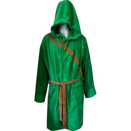 Nintendo The Legend of Zelda Dress Like Link Hooded Robe
