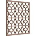 thumbnail image 3 of Ekena Millwork 23 3/8"W x 23 3/8"H x 1/4"T Large Akron Decorative Fretwork Wood Wall Panels, Walnut, 3 of 6