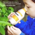 thumbnail image 4 of Bewildely Mini microscopio multifuncional para biólogos jóvenes, fotografías y registros de plantas y especímenes Juguetes Educativos Versión básica【6】, 4 of 6