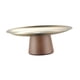 thumbnail image 3 of Soporte de pedestal de acero inoxidable para plato de postre y tartas, expositor de aperitivos y frutas. 20cmx7.5cm, 3 of 9