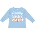 thumbnail image 3 of Inktastic Don't Mess with my Baby Sister Boys or Girls Long Sleeve Toddler T-Shirt, 3 of 5
