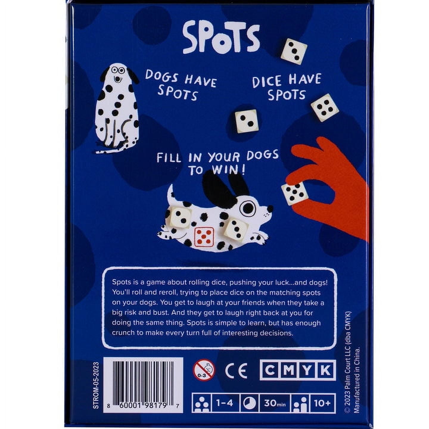 Spots Family Dice Game for Ages 10+, from Asmodee