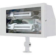 Dabmar Lighting DF5685-W Solid Brass Area Flood Light- White