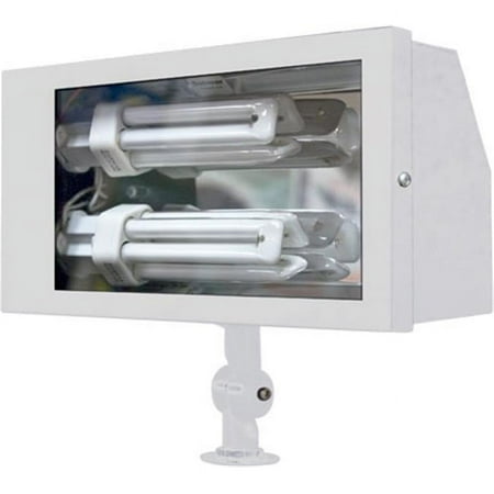 Dabmar Lighting DF5685-W Solid Brass Area Flood Light- White