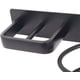 thumbnail image 2 of Soporte para secador de pelo montado en la pared Soporte para estante en espiral Soporte para colgar Plancha Organizador Secador de pelo con orificios Soporte para baño Aluminio Profesional Negro JM, 2 of 5