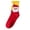 D&35#0813H, variant on Fabrcox Fuzzy Slipper Socks for Women, Cute Mid-Calf Thicken Plush Non Slip Winter Warm Casual Christmas Printed Indoor Floor Socks for Home Sleeping (D)