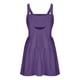 thumbnail image 3 of ICHUANYI ClearanceWomen's Fashion Sports Color Hollow Loose Strap Round Neck Dress Shorts Set(Purple, XXL) ICHUANYI WER20232080502295, 3 of 7