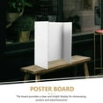 thumbnail image 4 of OULII 1 Set Trifold Poster Board Paperboard White Presentation Supplies For General Users, 4 of 8