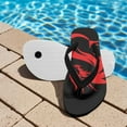 thumbnail image 3 of Psesaysky Boys Girls Flip Flops Red Dragon Print Child Summer Slip-on Thong Sandals Beach Pool Water Shoes(Little/Big Kid) Size 13.5, 3 of 7