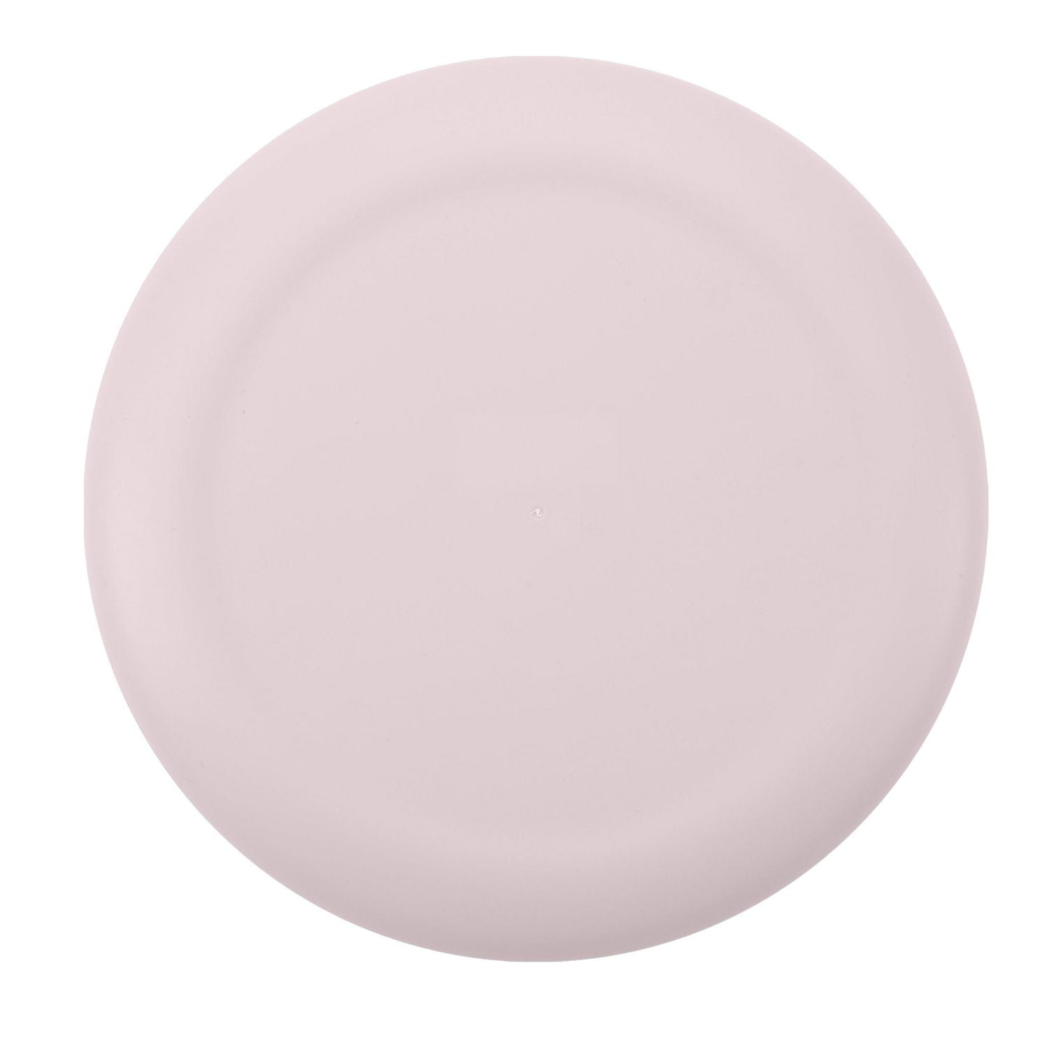 Mainstays Light Pink Plastic Plate, 10.5 inch 1pc