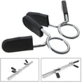 thumbnail image 4 of Barbell Spring Lock Spring Clip Dumbbell Spring Locks Lock Spring Clip Locks Dumbbell Lock Curl Bars Lock Non-slip Barbell Barbell Locks 6PCS, 4 of 5