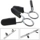 thumbnail image 4 of Clips de cuello de resorte para barra, abrazadera de bloqueo de mancuerna, clips de cuello de resorte para ejercicio de entrenamiento de levantamiento de pesas, 6 uds. brillar Hogar, 4 of 6