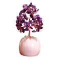 thumbnail image 2 of Colcolo Feng Shui Money Tree Desktop Wealth Trees for Bedroom Living Room Decoration Purple, 2 of 7