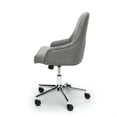 Essentials by OFM ESS2086 Upholstered Home Desk Chair, Grey