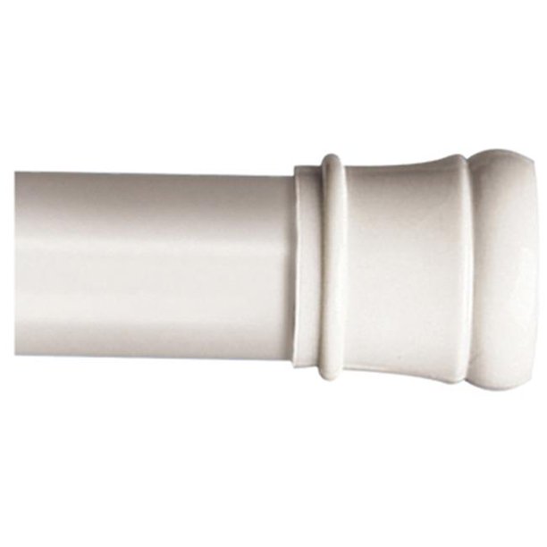 506W Adjustable Shower Tension Rod, White